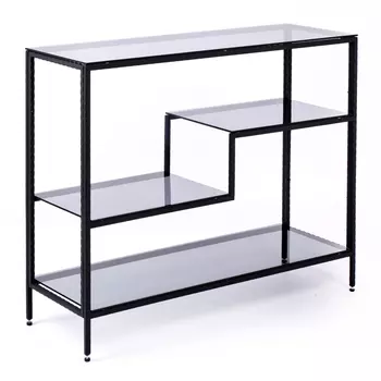 Консольный стол 1011-cb loft grey черный муар (all consoles) черный