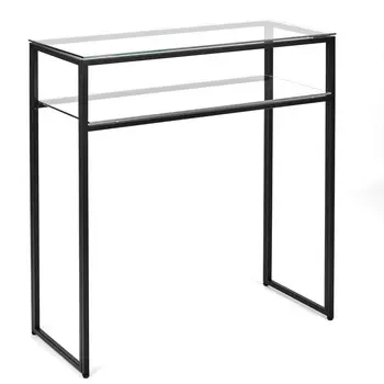 Консольный стол 1043-cb clear черный муар (all consoles) черный