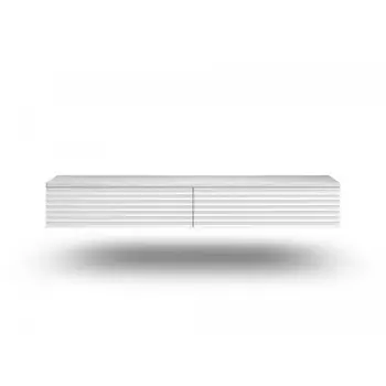 Консоль подвесная (the idea) белый 125x20x41 см.