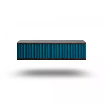 Консоль подвесная (the idea) синий 86x22x41 см.