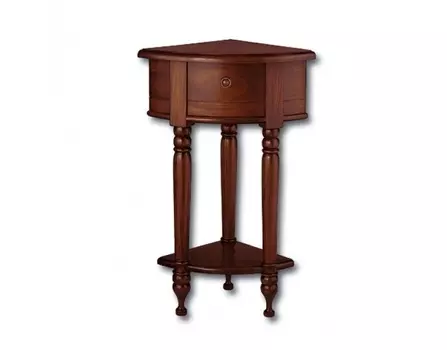 Консоль (satin furniture) коричневый 50.0x78.0x36 см.