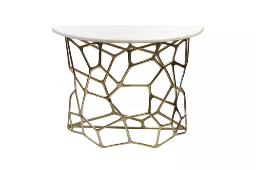 Консоль сеть (garda decor) белый 105x79x46 см.