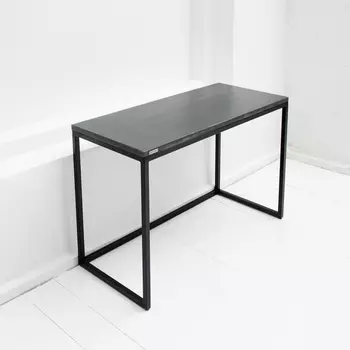 Консоль стройняшка в черном цвете 90*60 (archpole) черный 90x60x40 см.