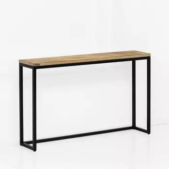 Консоль стройняшка в цвете жженой березы 100*60 (archpole) коричневый 100x60x20 см.