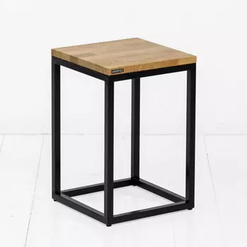 Консоль стройняшка в натуральном цвете дуба 30*40 (archpole) коричневый 30x45x30 см.