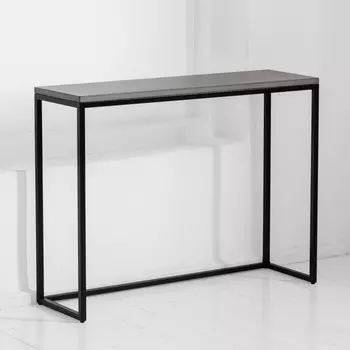 Консоль стройняшка в сером цвете 100*75 (archpole) серый 100x75x30 см.