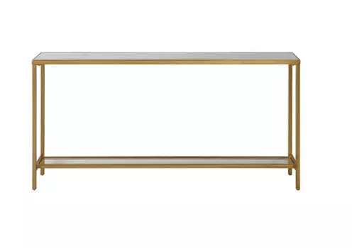 Консоль уитман (francois mirro) золотой 127x81x25 см.