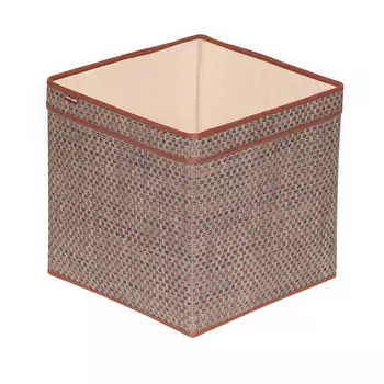 Корзина для хранения casy home (casy home) бежевый 30x30x30 см.