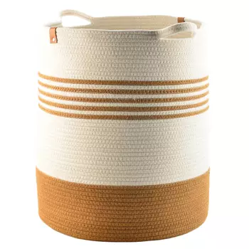 Корзина для хранения thea d40х50 см, бежевая/горчичная (bergenson bjorn) бежевый