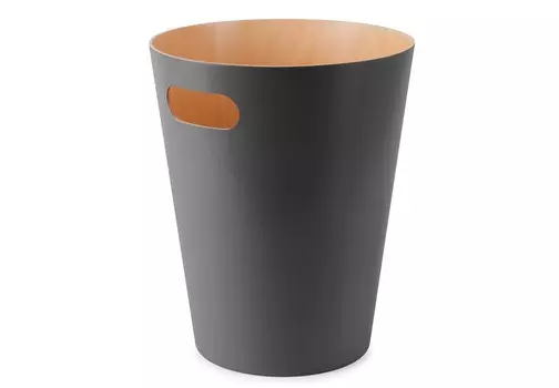 Корзина для мусора woodrow (umbra) серый 28 см.