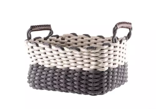 Корзина todi grey l (ogogo) белый