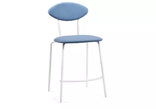 Коумо катания дасти блю / белый матовый (woodville) синий