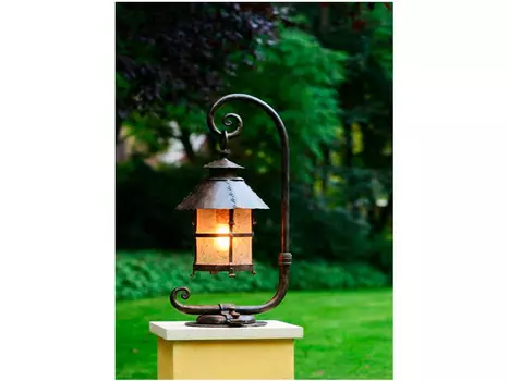 Кованый светильник ручной работы «гном-младший» (kovka object) 51.0 см.