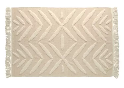 Ковер dethra (la forma) бежевый 140x200x1 см.