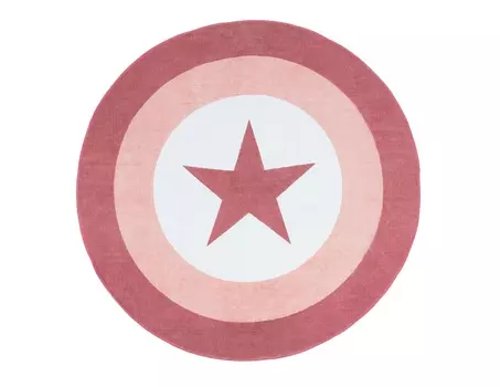 Ковер foxy (la forma) розовый 2 см.