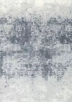 Ковер illusion blue gray (carpet decor) серый 160x230 см.