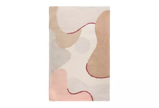 Ковер из хлопка freak fruit (tkano) бежевый 160x230 см.