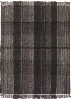 Ковер norton black gray (carpet decor) серый 160x230 см.