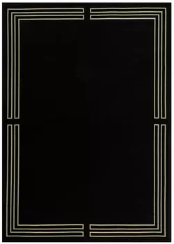 Ковер royal black (carpet decor) черный 200x300 см.