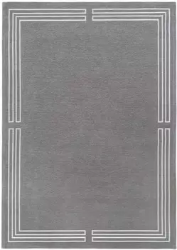 Ковер royal grey 160х230 (carpet decor) серый 230x160 см.