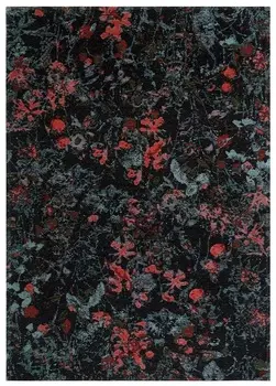 Ковер secret black (carpet decor) черный 160x230 см.