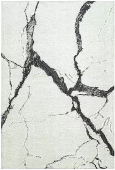 Ковер statuario ivory (carpet decor) серый 160x230 см.