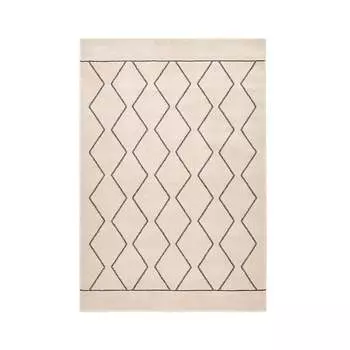 Ковер в берберском стиле oliban 160*230 (laredoute) белый 160x230 см.