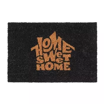 Коврик home sweet home thiam (laredoute) черный