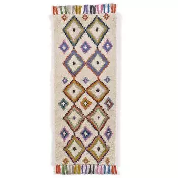 Ковровая дорожка ourika (laredoute) бежевый 80x250 см.