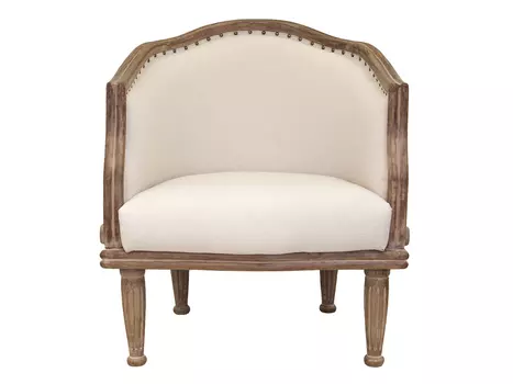 Кресло alamo (mak-interior) серый 59x86x62 см.