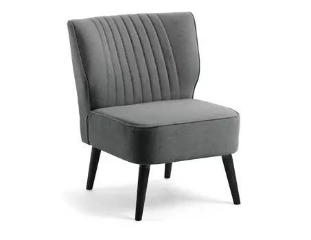 Кресло atticus (la forma) серый 66x84x79 см.