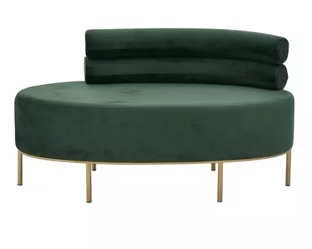 Кресло-банкетка loutish (to4rooms) зеленый 116x66x54 см.