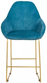 Кресло бар kent (r-home) синий 58x113x59 см.