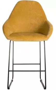 Кресло бар kent (r-home) желтый 58x115x58 см.