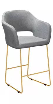 Кресло бар oscar (r-home) серый 60x81x55 см.