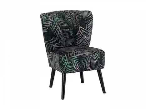 Кресло barbara (ogogo) черный 59x77x62 см.