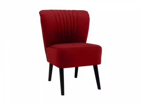 Кресло barbara (ogogo) красный 59x77x62 см.