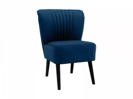 Кресло barbara (ogogo) синий 59x77x62 см.
