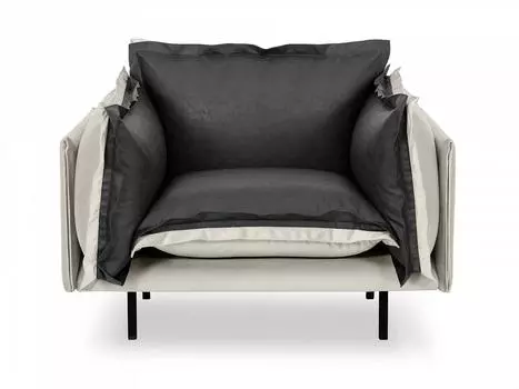 Кресло barcelona (ogogo) черный 117x82x110 см.