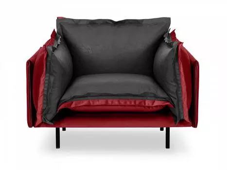 Кресло barcelona (ogogo) красный 117x82x110 см.