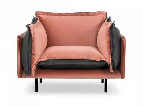 Кресло barcelona (ogogo) розовый 117x82x110 см.