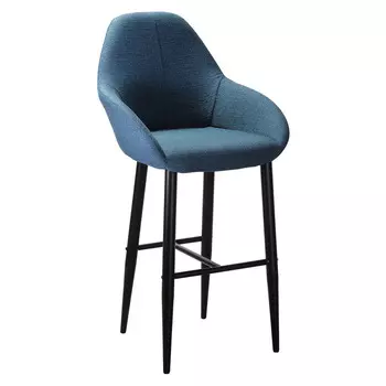 Кресло барное kent (r-home) голубой 52x115x57 см.