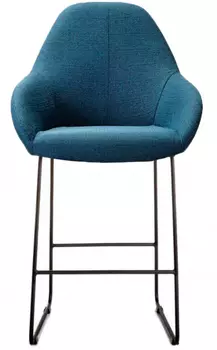 Кресло барное kent (r-home) синий 58x115x58 см.
