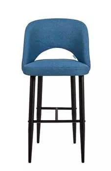 Кресло барное lars (r-home) синий 49x105x58 см.