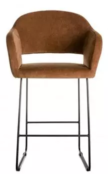 Кресло барное oscar (r-home) коричневый 60x108x59 см.