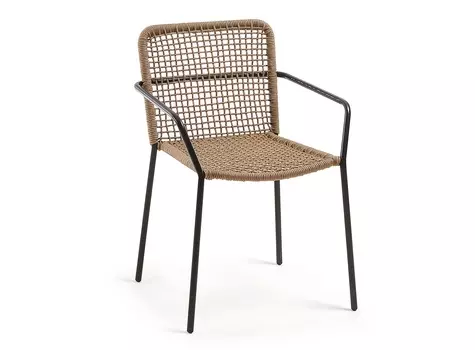 Кресло boomer (la forma) бежевый 56x80x60 см.