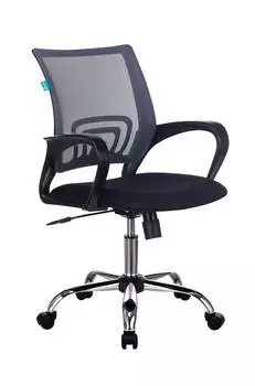 Кресло бюрократ (stoolgroup) серый 58x89x60 см.