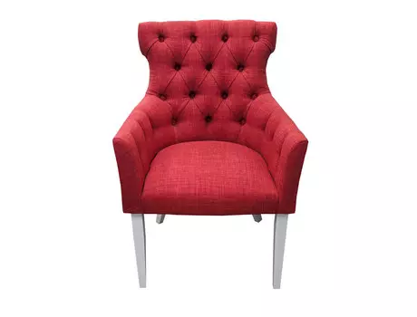 Кресло byron (myfurnish) красный 62x96x66 см.