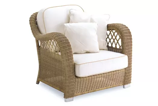 Кресло casablanca (point) белый 92x85x95 см.