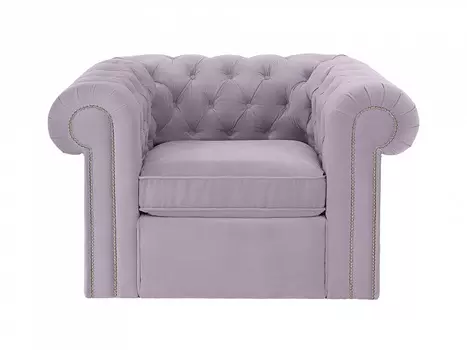 Кресло chesterfield (ogogo) фиолетовый 115x73x105 см.